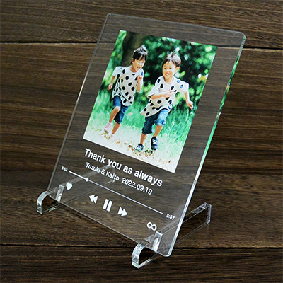 アクリルボード Music